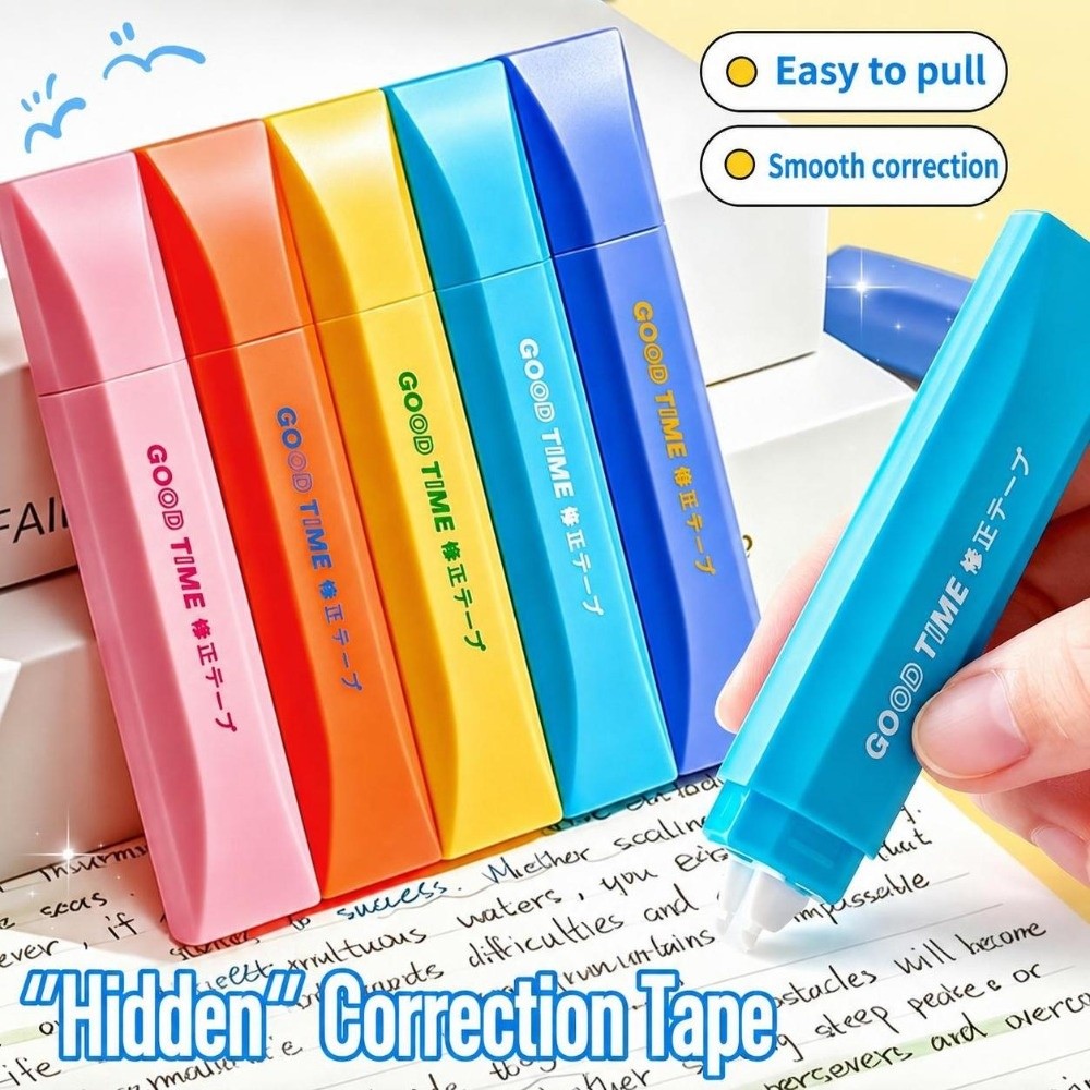 Correction Tape Roller - Ruban correcteur de style stylo, couleur