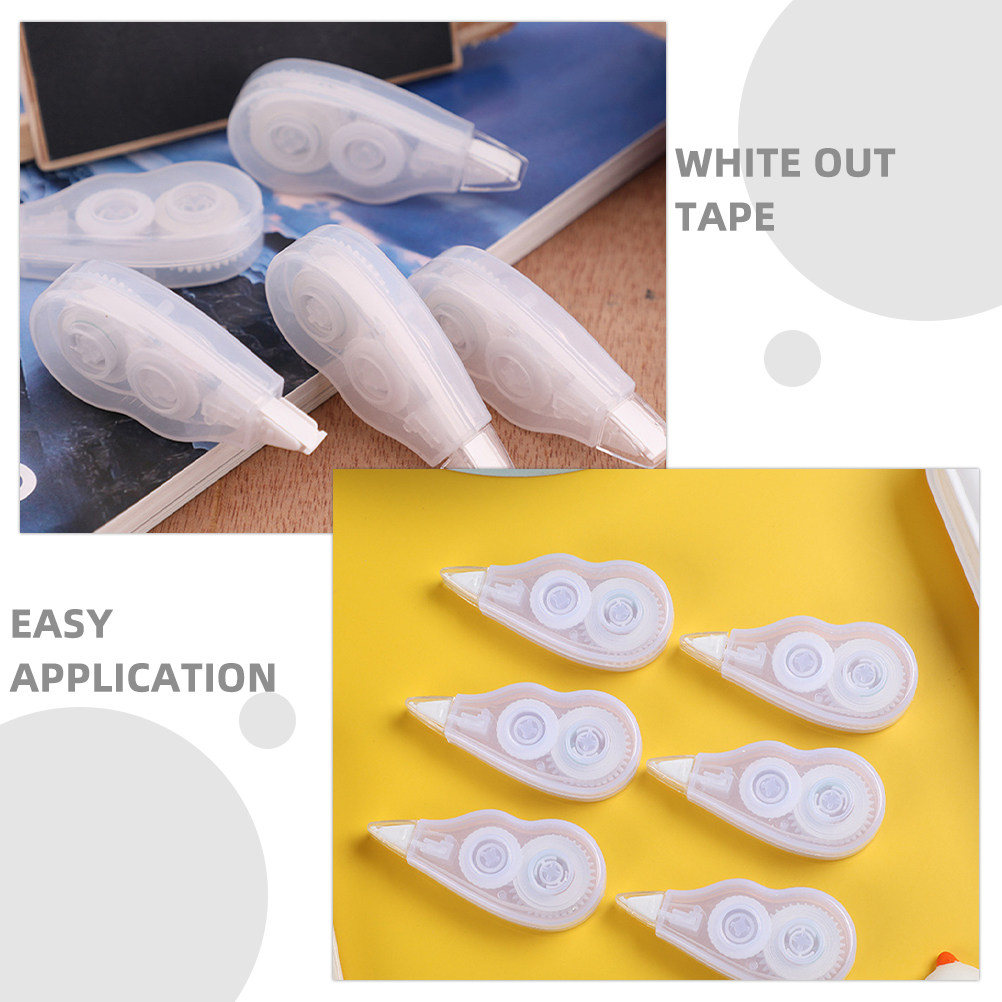 6 stylos correcteurs à ruban,  - Correction Tape Roller avis et prix